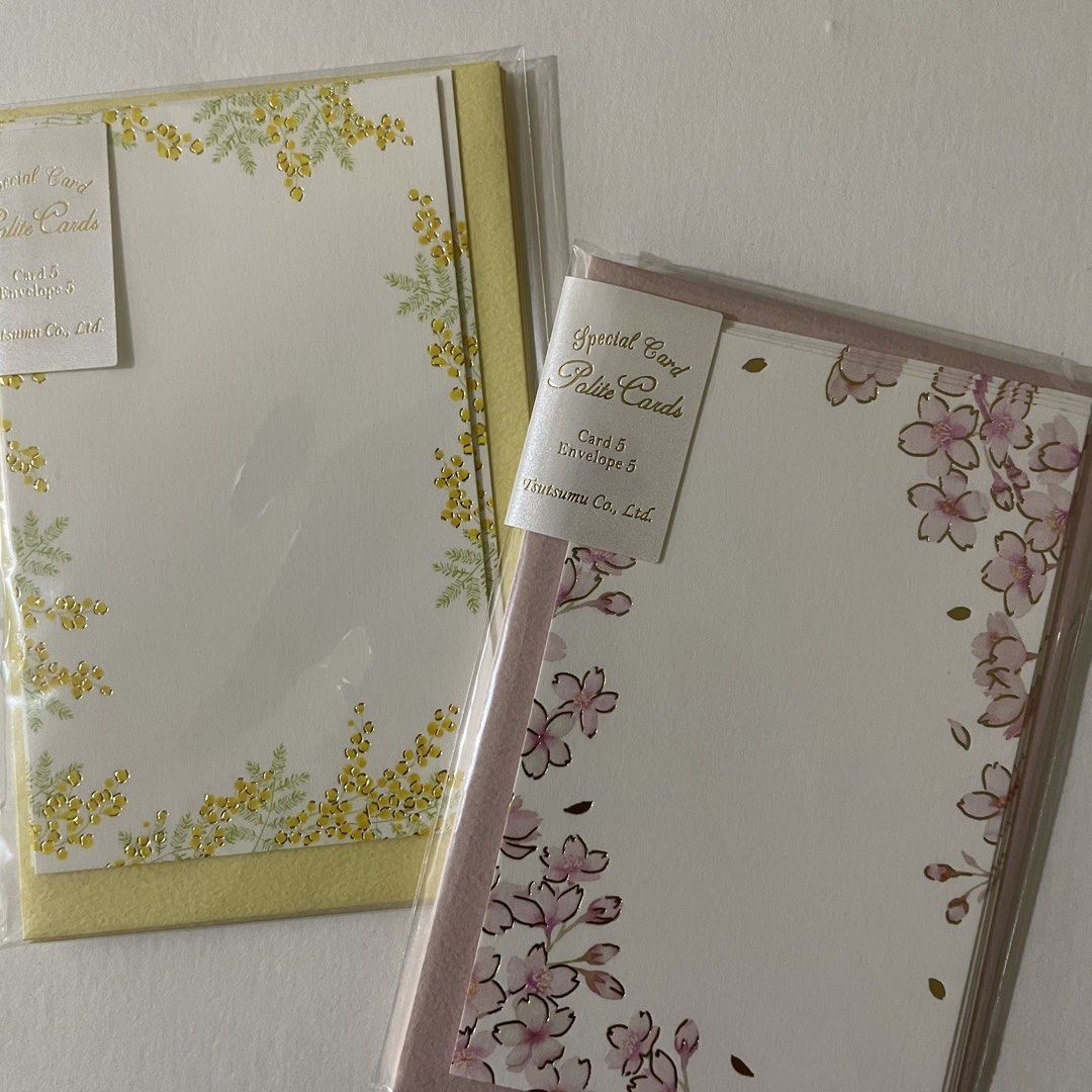 Floral Mini Message Cards and Envelopes (Category: Other Stationery & Craft) located in Butuan. Submitted by paperlueur (Listing ID 1464366782, Image 2). Description: .