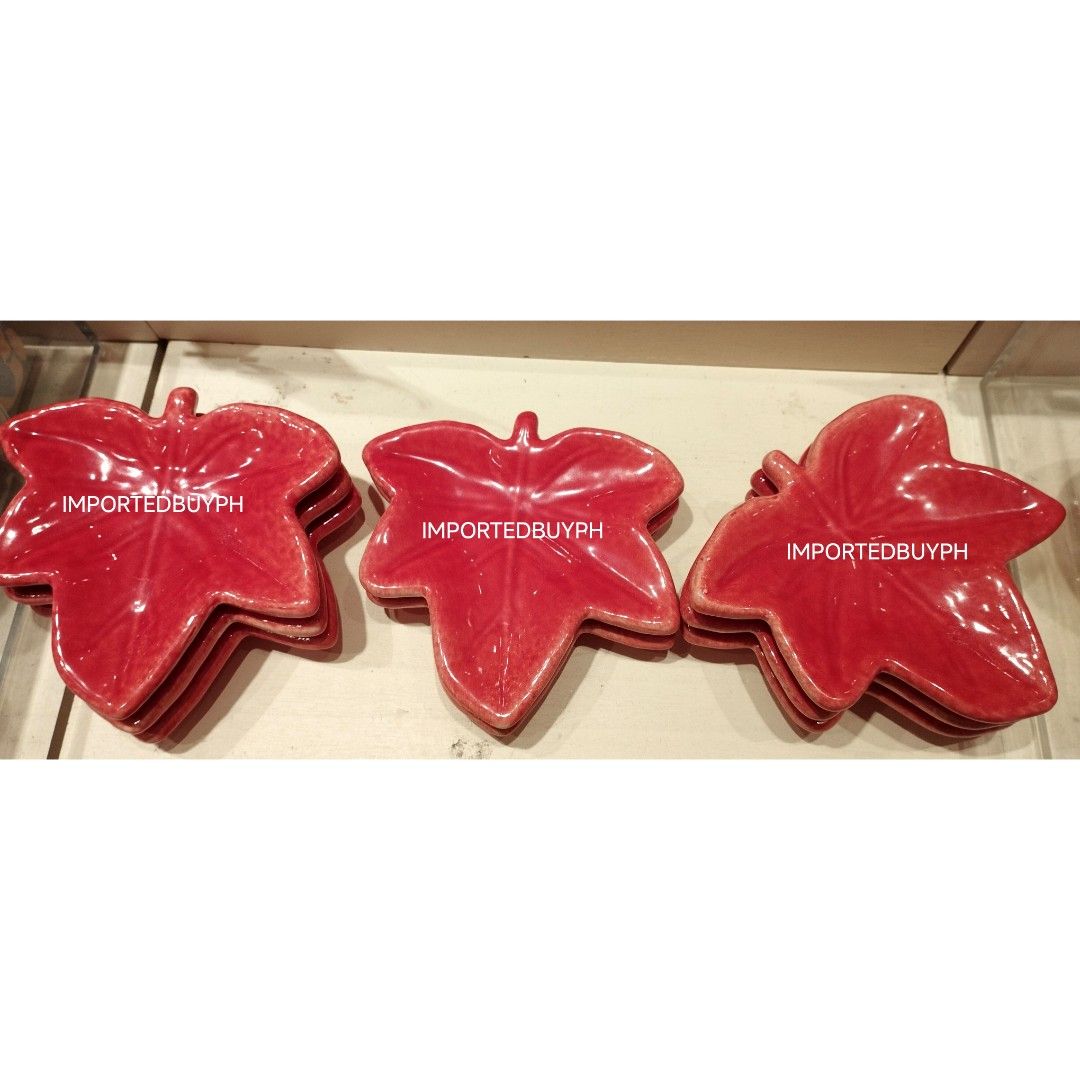 Flying Tiger Copenhagen Small Autumn Maple Leaf Trinket Ceramic (Category: Other Kitchenware & Tableware) located in Rizal. Submitted by importedbuyph (Listing ID 1464382773, Image 1). Description: 💯 ORIGINAL BRAND NEW OFFICIAL No rush delivery 🚚 Payment first for sure buyer only 🫶🏻 More orders will give discount 🫰🏻 No cancellation and no refund 💜.