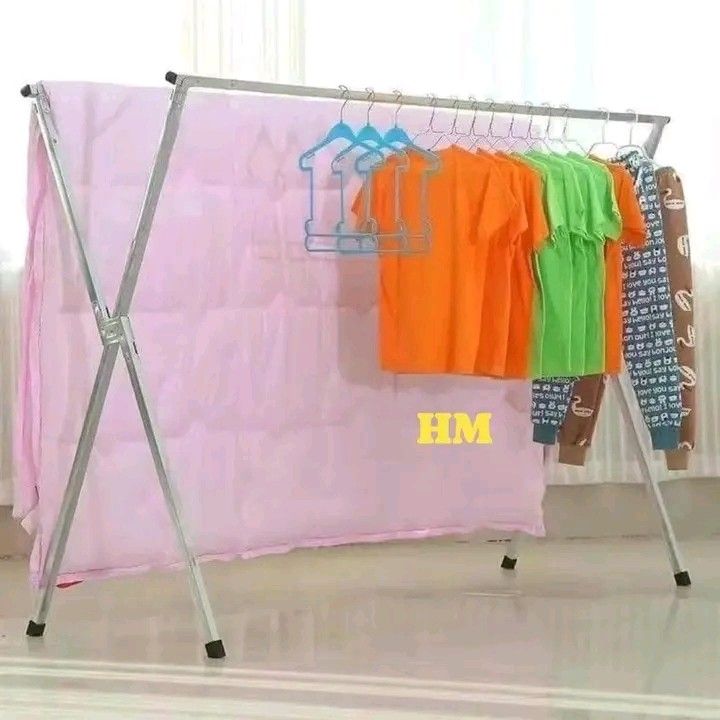 Foldable Clothes Rack (Category: Clothes Drying Rack) located in Makati City. Submitted by oideme (Listing ID 1464477719, Image 3). Description: .