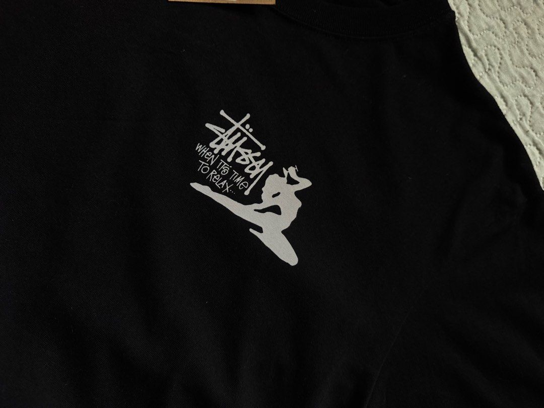 FOR SALE (Category: Tshirts & Polo Shirts ) located in Manila. Submitted by 1keith2 (Listing ID 1464382981, Image 2). Description: ❗️FOR SALE ❗️ Stussy ‘When its time to relax ‘ M on tag New ( with receipt ).