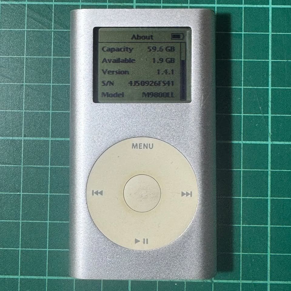 FOR SALE: Apple iPod Mini 2nd Generation 64GB Silver (Category: Portable Music Players) located in Angono. Submitted by allangalca04667 (Listing ID 1464467032, Image 2). Description: FOR SALE: iPod Mini 2nd Generation 64GB Silver • Used, freshly reconditioned. • Some parts cleaned and replaced. • Everything works great. • Like-new, improved working condition. • Some surface scratches due to age. • Looks good & decently presentable. • Bnew 64GB SD