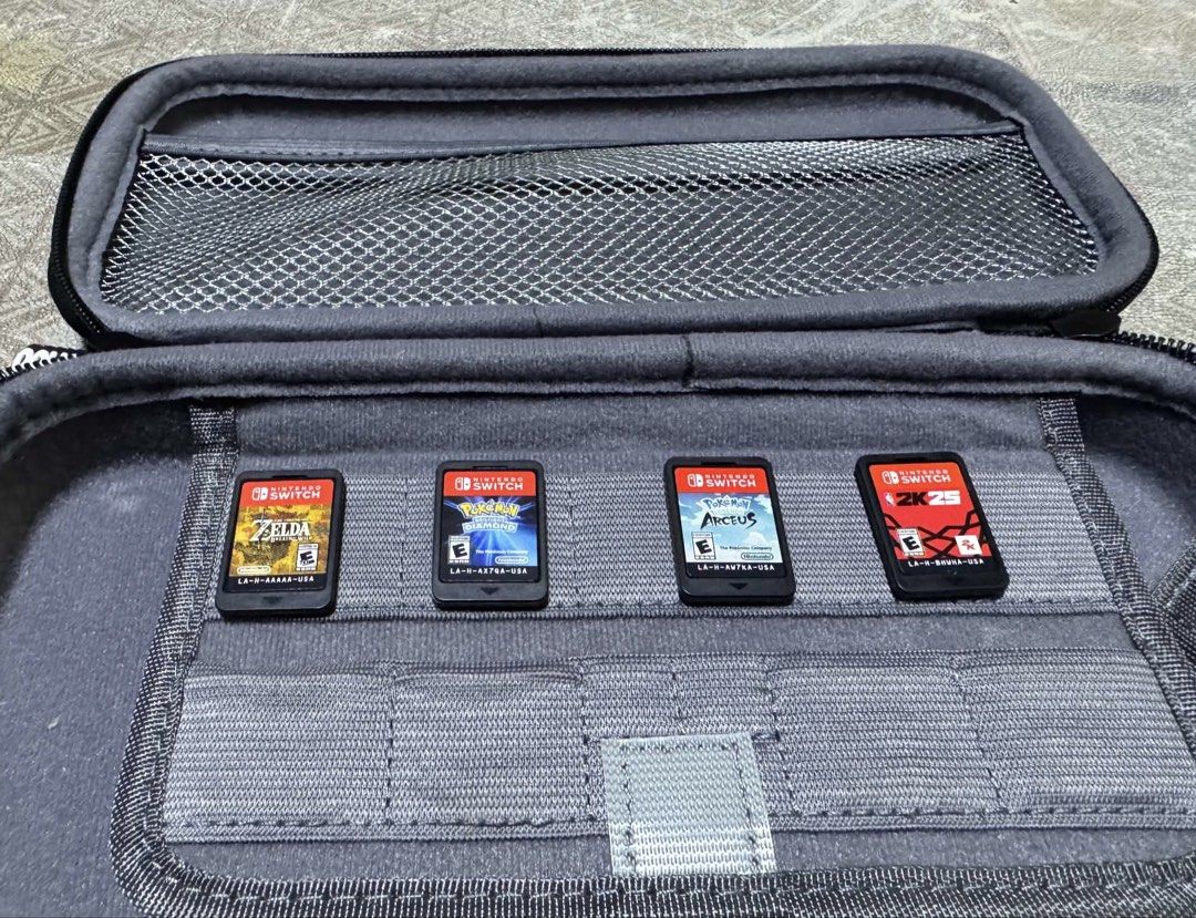 FOR SALE Nintendo Switch OLED (Category: Nintendo) located in Manila. Submitted by swiftcat.5d0063 (Listing ID 1464561156, Image 3). Description: ‼️ Selling as set for 15k ‼️ No issues, all buttons are working (the one on the screen is tempered glass) RFS: need funds Inclusions: 4 games (as seen on photo), 256gb SD card, case, and charger 📍 Preferably meet up around Batangas area ✉️ PM for more details.