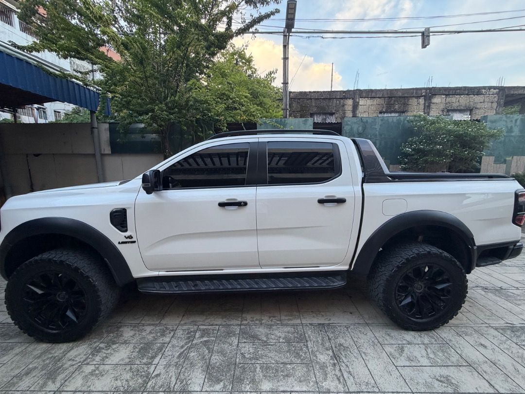Ford Ranger (Category: Used Cars) located in Quezon City. Submitted by keoni_mersina99 (Listing ID 1464459697, Image 1). Description: 🚘 2023 FORD RANGER WILDTRAK 4x4 2.0L Bi-Turbo Diesel | 10-Speed Automatic 📌 SPECIFICATIONS • Engine: 2.0L Bi-Turbo Diesel • Displacement: 1,996 cc • Power: 210 PS • Torque: 500 Nm • Transmission: 10-Speed Automatic • Drivetrain: 4x4 • Fuel: Diesel • Fuel Tank: 80 Liters • Ground Clearance: 235 mm • Water Wading: 