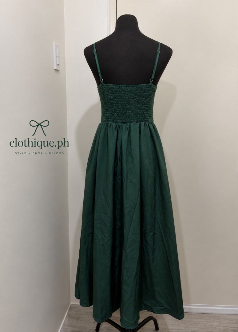 Formal Corset green dress (Category: Dresses) located in Makati City. Submitted by clothique.ph (Listing ID 1464440347, Image 3). Description: ୨୧ ˚₊‧ 𝓕𝓸𝓻𝓶𝓪𝓵 𝓖𝓻𝓮𝓮𝓷 𝓓𝓻𝓮𝓼𝓼 ˚₊‧୨୧ 𐙚 𝓔𝓵𝓮𝓰𝓪𝓷𝓽 • 𝓒𝓵𝓪𝓼𝓼𝔂 • 𝓖𝓵𝓪𝓶 💚✨ ♡ 𝓑𝓻𝓪𝓷𝓭 𝓝𝓮𝔀 ♡ 𝓦𝓲𝓽𝓱 𝓘𝓷𝓭𝓲𝓿𝓲𝓭𝓾𝓪𝓵 𝓟𝓸𝓾𝓬𝓱 🛍️ ♡ 𝓑𝓮𝓼𝓽 𝓕𝓲𝓽: 𝓜𝓮𝓭𝓲𝓾𝓶 ♡ 𝟣 𝓼𝓽𝓸𝓬𝓴 𝓸𝓷𝓵𝔂 🎀 𐙚 𝓐 𝓼𝓽𝓾𝓷𝓷𝓲𝓷𝓰 𝓰𝓻𝓮𝓮𝓷 𝓭𝓻𝓮𝓼𝓼 𝓯𝓸𝓻 𝓯𝓸𝓻𝓶𝓪𝓵 𝓸𝓬𝓬𝓪𝓼𝓲𝓸𝓷𝓼,