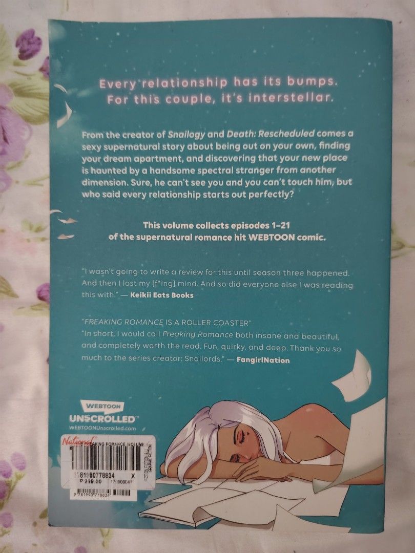 Freaking Romance (Category: Comics & Manga) located in Iloilo. Submitted by bhogz23 (Listing ID 1464469399, Image 2). Description: Freaking romance Author Snailords Artist Snailords Genres Drama Romance Price: ₱350.