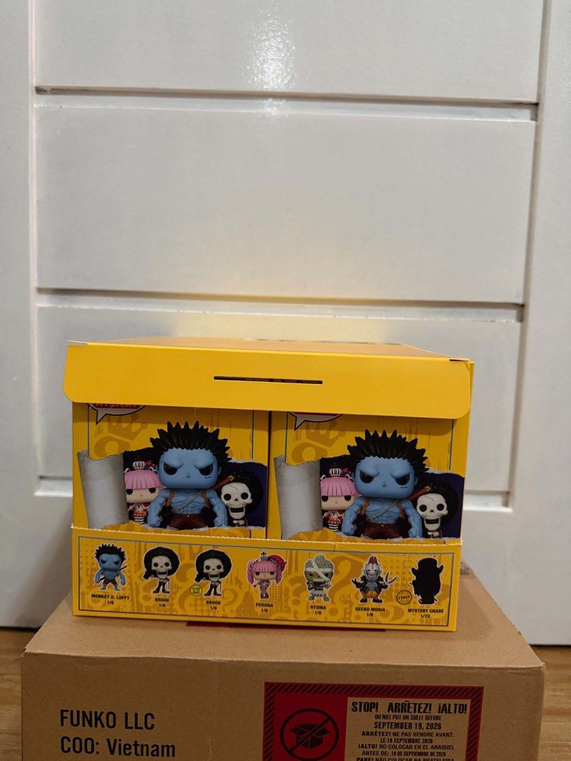 Funko Pop | One Piece (Category: Designer & Blind Box Toys) located in Tarlac. Submitted by myles809 (Listing ID 1464496843, Image 2). Description: [FOR SALE] Letting go of some of my Funko collection! • Perona #2448 w/ Shining Card — ₱750 • Brook #2447 GITD w/ Card — ₱1,000 • Monkey D. Luffy #2446 w/ Card — ₱1,200 • Ryuma #2449 w/ Card — ₱700 • Brook #2447 w/ Card — ₱700 • Gecko Moria #2450 w/ Card — ₱700 TAKE ALL — ₱4,500 - All figures are in t