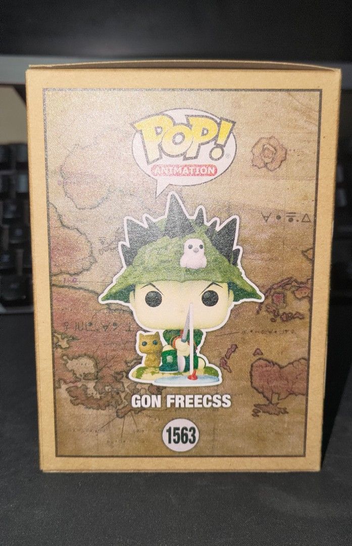 Funko Pop Animation Hunter x Hunter Gon Freecss #1563 (Category: Designer & Blind Box Toys) located in Quezon City. Submitted by arkibeans113 (Listing ID 1464505025, Image 3). Description: For Sale - Funko Pop! Animation Figure - Character: Gon Freecss - Series: Hunter x Hunter - Model Number: 1563 - Condition: Brand New in Original Box - Ideal for anime collectors and fans of Hunter x Hunter pm or text 09458442463 meetups: waltermart munoz monum