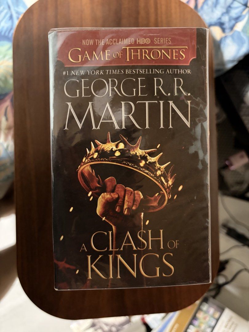 Game of Thrones (Category: Storybooks) located in Cainta. Submitted by crissajhasmine (Listing ID 1464522757, Image 2). Description: 📚 GAME OF THRONES BOOKS FOR SALE! 🐉 4 sets available — ₱500 ONLY! ✨ Pre-loved ✨ Good condition ✨ Perfect for GOT fans & book collectors RFS: Decluttering 💰 Buy all 4 sets: ₱500 📩 Message me if interested!.