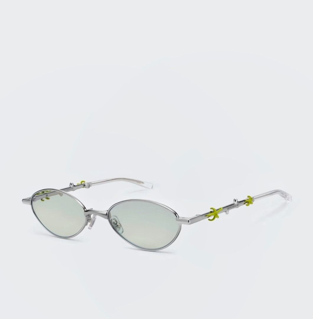 Gentle Monster Glasses Aden 02 / GRM (Category: Sunglasses & Eyewear) located in Taguig. Submitted by vhienparfumerie (Listing ID 1464391479, Image 1). Description: Gentle Monster Aden 02 and Aden GRM Brand new. Complete with pouch and box. Item Location: BGC ,Taguig .