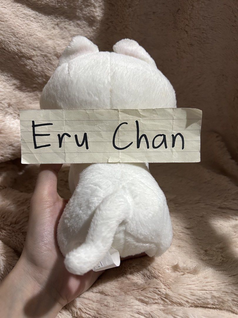 Giko Cat (Category: Plushies & Soft Toys) located in Caloocan City. Submitted by eru.chan (Listing ID 1464449132, Image 3). Description: • clear label. no paper tag • need spot wash but no major issue ‎↬STRICTLY🚫: No Cancellation ‎↬Payment First. NO COD! ‎↬MOP: GCASH ‎↬Courier: J&T, Lalamove (sf will be shouldered by buyer) ‎↬Loc: Caloocan City.