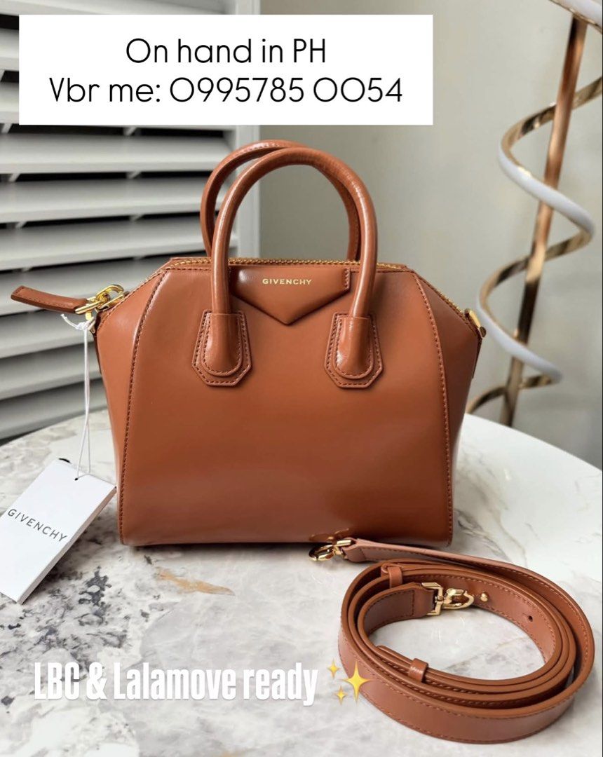 Givenchy Mini Antigona (Category: Luxury Bags & Wallets) located in Manila. Submitted by deiclacio_ (Listing ID 1464430102, Image 1). Description: On hand in PH Vbr me: 0995785 0054 BLUE APP: WITH LABEL.PH YOUR BET.PH.