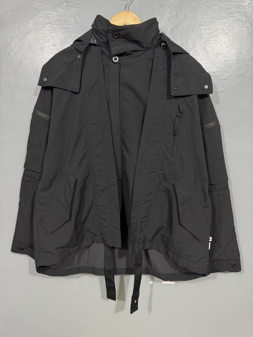 GOOPiMADE x Acrypsis Functional Jacket (Category: Coats, Jackets and Outerwear) located in Manila. Submitted by sophisticatedgoons (Listing ID 1464372927, Image 2). Description: GOOPiMADE x Acrypsis (A).07G - “DUET” R-Shield Space Parka Tagged size: 1 Fits Medium to Large men's In great condition No issue to report Measurements: Chest approx: 25" inches Length approx: 27" - 31" inches See details in the picture appreciate.
