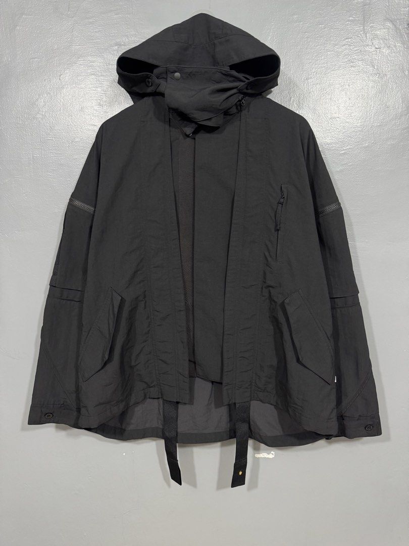 GOOPiMADE x Acrypsis Functional Jacket (Category: Coats, Jackets and Outerwear) located in Manila. Submitted by sophisticatedgoons (Listing ID 1464372927, Image 3). Description: GOOPiMADE x Acrypsis (A).07G - “DUET” R-Shield Space Parka Tagged size: 1 Fits Medium to Large men's In great condition No issue to report Measurements: Chest approx: 25" inches Length approx: 27" - 31" inches See details in the picture appreciate.