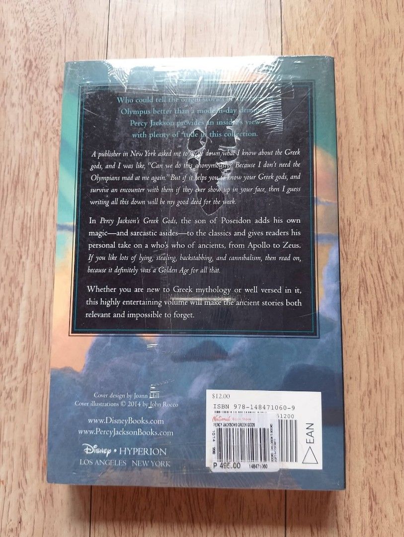 Greek Gods by Rick Riordan (Category: Storybooks) located in Manila. Submitted by kaicams17 (Listing ID 1464473068, Image 2). Description: MOP: Gcash/Maribank/Gotyme MOD: J&T/LBC/Lalamove Can also do meetups around Taytay Rizal! 🤍 Price is negotiable also, just PM me :).