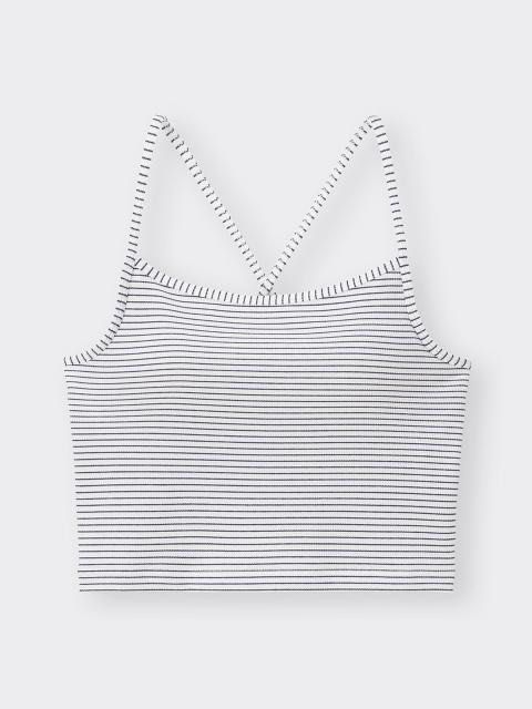 GU Bra-Feel Cropped Camisole (Category: Sleeveless) located in Naga. Submitted by threadedtreasures (Listing ID 1464372994, Image 2). Description: In excellent condition M-L.