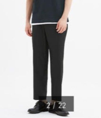 GU Men's Easy Trouser Pants - Olive Green (Category: Trousers) located in Alaminos. Submitted by aj_collection28 (Listing ID 1464487649, Image 1). Description: GU Men's Easy Trouser Pants - Color: Olive Green - Size: Medium - Dimes: 33-34W x 38L - Excellent Condition - Features a drawstring waist for adjustable comfort - Secure button and zip closure - Crafted from a blend of polyester, rayon, and spandex - Ideal for everyday casual wear - Please