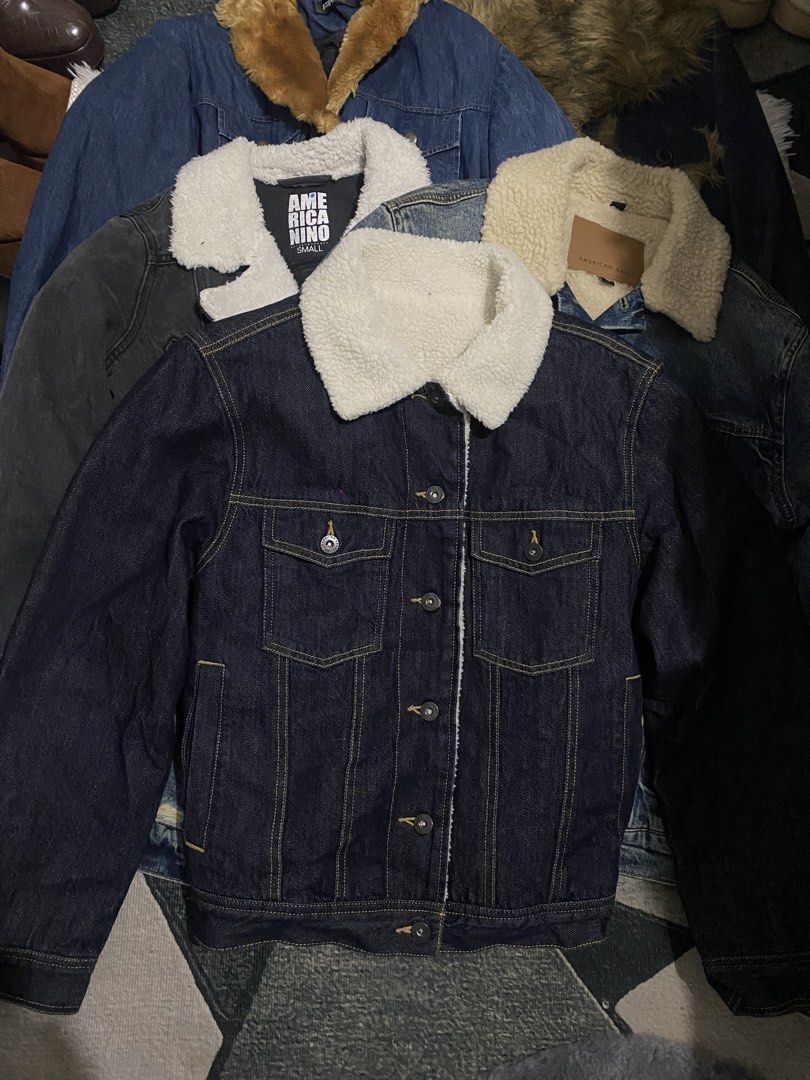 Gu sherpa jacket (Category: Coats, Jackets and Outerwear) located in Baguio. Submitted by jelaitrift (Listing ID 1464515463, Image 1). Description: Parang brandnew pa Men s-m Women m-l .