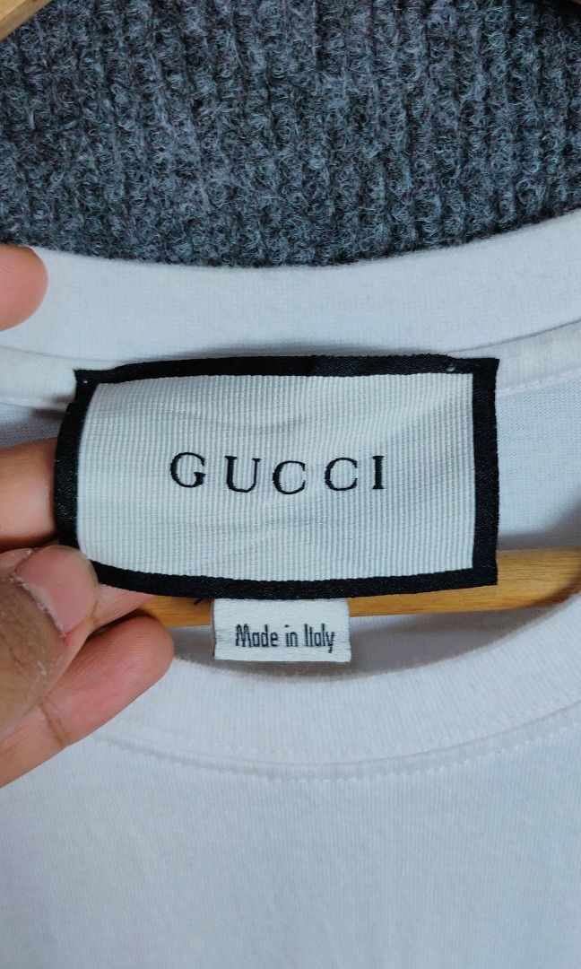 Gucci (Category: Tshirts & Polo Shirts ) located in Bolinao. Submitted by tokiya. (Listing ID 1464397845, Image 3). Description: Gucci Size Medium 20x28.