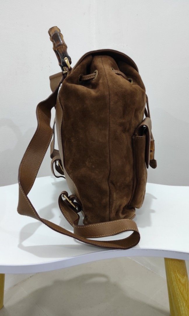 gucci bamboo backpack (Category: Luxury Bags & Wallets) located in Manila. Submitted by luxxxxxxxx.x (Listing ID 1464481380, Image 3). Description: excellent condition guaranteed authentic.