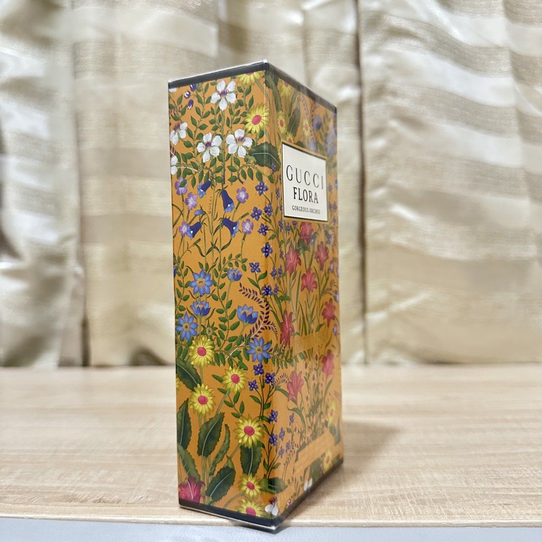 Gucci Flora Gorgeous Orchid Intense EDF 100ml (Category: Fragrance & Deodorants) located in Paranaque City. Submitted by changingclassic (Listing ID 1464462754, Image 2). Description: Gucci Flora Gorgeous Orchid Intense EDF - 100ml bottle - Features a beautiful floral design on the box -from LA bought in Jomashop DM FOR INTERESTED.
