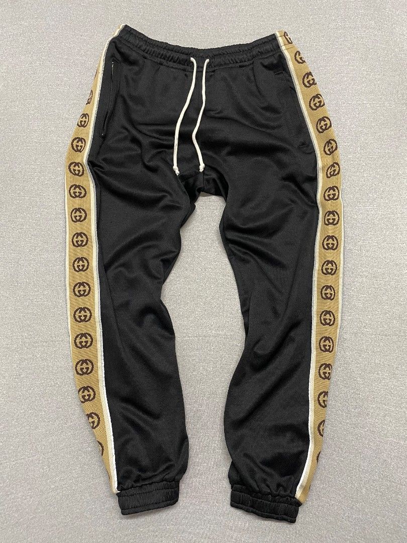 Gucci GG Technical Jogger Pants (Category: Joggers) located in Manila. Submitted by _retrovate (Listing ID 1464462716, Image 2). Description: xs on tag fits medium excellent no flaws missing main tag.