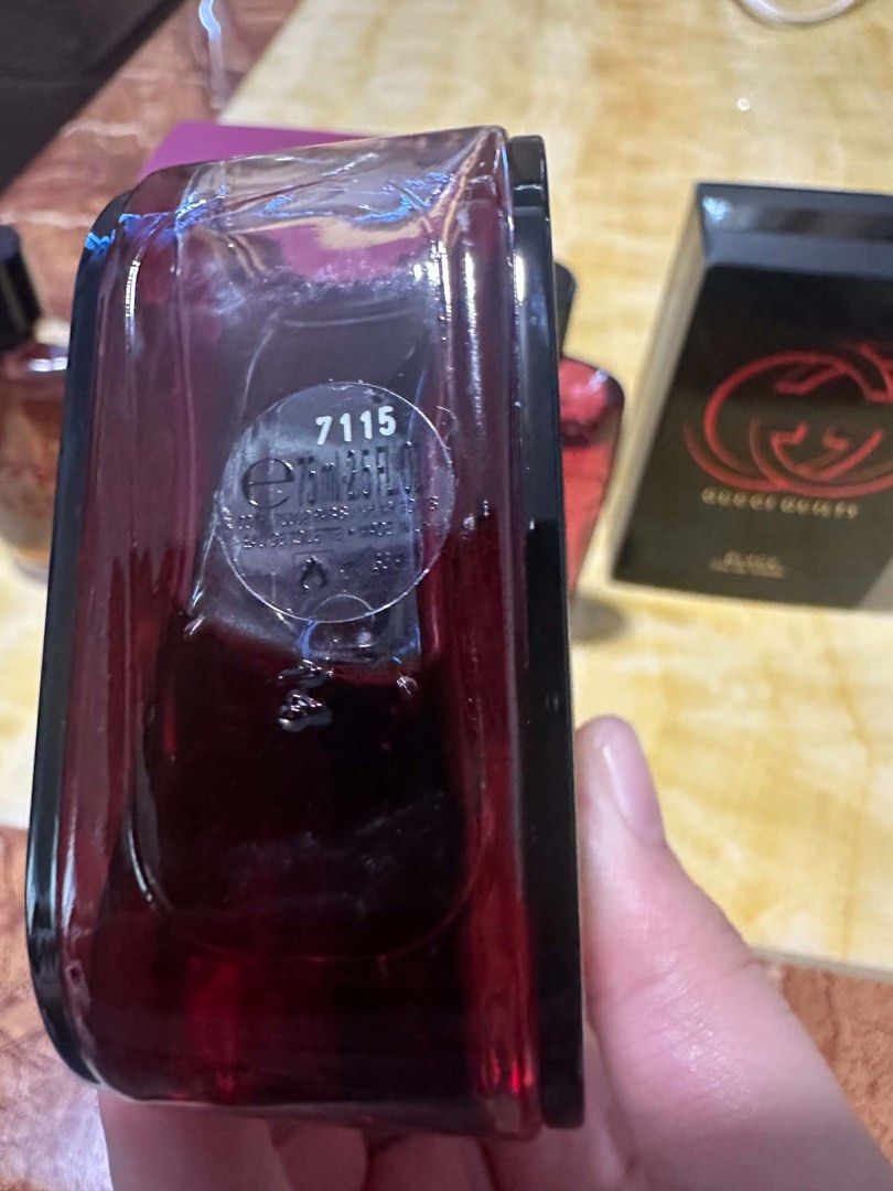 Gucci Guilty Black EDT 75ml (Category: Fragrance & Deodorants) located in Makati City. Submitted by amarygarcia (Listing ID 1464532781, Image 2). Description: Gucci Guilty Black EDT 75ml (less than 10 sprays, 90%) no issue slightly used intl original price around 9k 4,000 still nego.