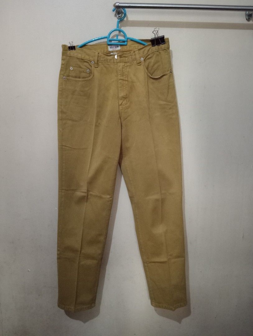 Guess Jeans - Vintage Y2k (Category: Jeans) located in Makati City. Submitted by YSL80022 (Listing ID 1464438538, Image 2). Description: - Guess Jeans Y2K - Straight Leg - Colors: Military Green - size 29- sold Light Wash Denim - size 30- sold Mustard - size 32 - available - Material: 100% Cotton - Perfect addition to your wardrobe! - all postings are personally owned, not ukay RFS: weight gain Price: Php500 each, lot sale Php1200 for all 3 jeans