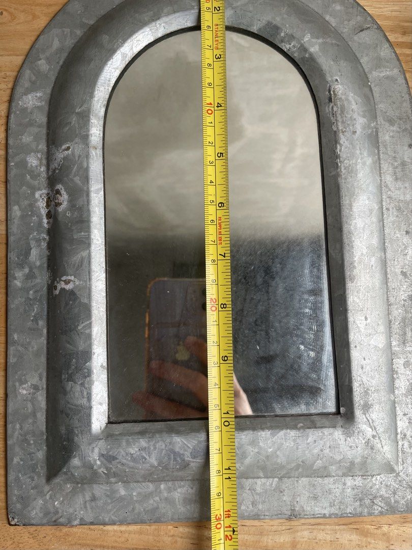 habitat made in india rustic metal arched wall mirror (Category: Wall Decor) located in Quezon City. Submitted by shopgood_mnl (Listing ID 1464446213, Image 2). Description: .