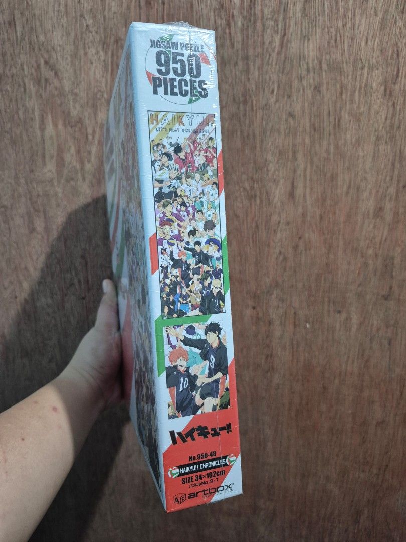 Haikyuu!! Jigsaw Puzzle (Free SF) (Category: Board Games & Puzzles) located in Malasiqui. Submitted by yoonisthings (Listing ID 1464500294, Image 3). Description: Haikyuu!! Jigsaw Puzzle **​Buy 2 or more to get more discounts ~ 950pieces ~ Brandnew and sealed ~ Shipping fee included via J&T.