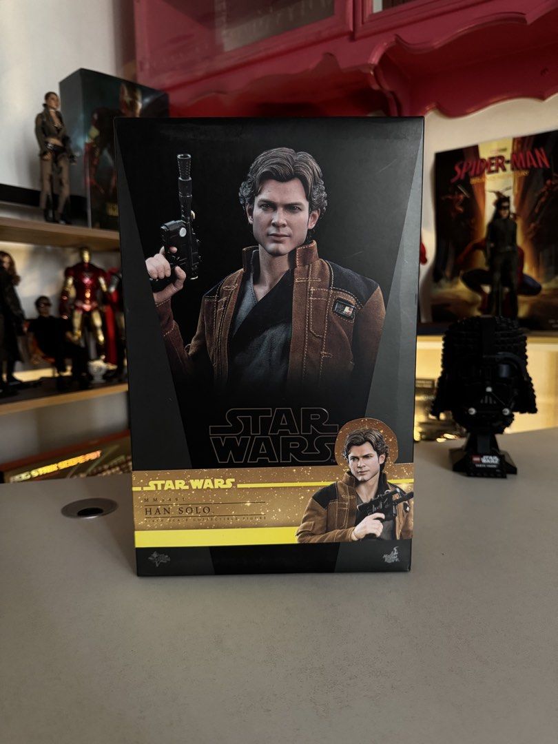 Han Solo Star Wars Hot toys (Category: Figurines & Statues) located in Manila. Submitted by veritastrade (Listing ID 1464568808, Image 1). Description: SUPER SALE! STAR WARS — HAN SOLO | MMS491 Exceptionally preserved — opened only for inspection. Fresh figure, accessories & box. A true collector’s piece. ₱ | DM to acquire Shipping fee shouldered by buyer..