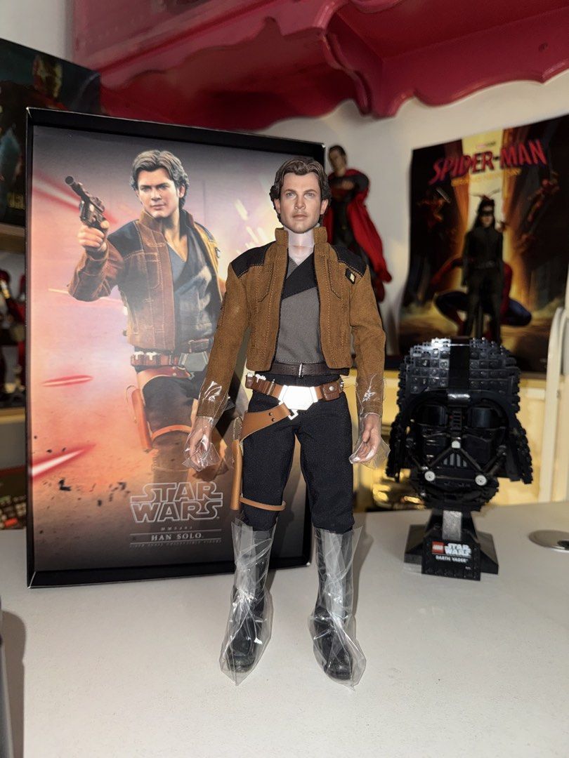 Han Solo Star Wars Hot toys (Category: Figurines & Statues) located in Manila. Submitted by veritastrade (Listing ID 1464568808, Image 3). Description: SUPER SALE! STAR WARS — HAN SOLO | MMS491 Exceptionally preserved — opened only for inspection. Fresh figure, accessories & box. A true collector’s piece. ₱ | DM to acquire Shipping fee shouldered by buyer..