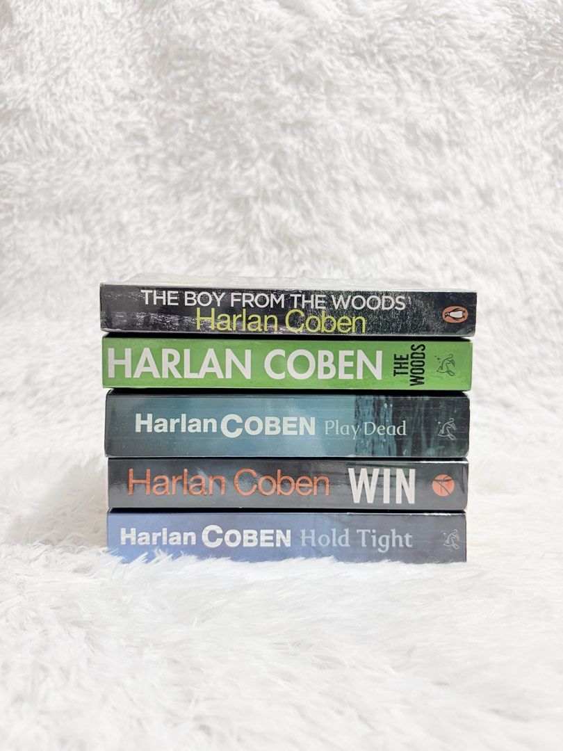 FREE SHIPPING! HARLAN COBEN BUNDLE - LIGHTLY USED (Category: Storybooks) located in Malolos. Submitted by jnrreadershavenbooks (Listing ID 1464469480, Image 1). Description: ✅SECONDHAND BOOKS (ORIGINAL AND AUTHENTIC) FOR SALE!!! ✅TAKE ALL ONLY!!! ✅Writer: Harlan Coben ✅Titles: 1.) The Boy From The Woods 2.) The Woods 3.) Win 4.) Play Dead 5.) Hold Tight ✅Mode of Payment: Gcash/BPI/GoTyme/Maya/Maribank ✅Delivery via J&T Express (or we may book Lal