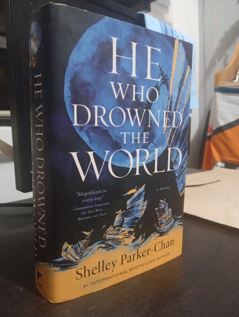 [HARDBOUND] He Who Drowned The World (Category: Storybooks) located in Calamba. Submitted by kkgian (Listing ID 1464502740, Image 1). Description: Hardbound Copy, Only issue slight yellowing. Last Price Indicated..