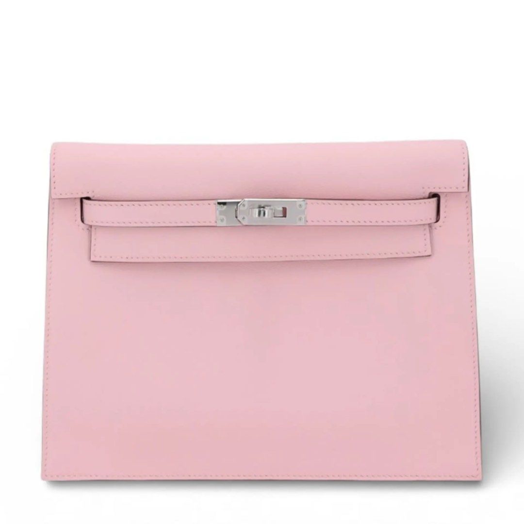 Hermès Kelly Danse Rose Sakura (Category: Luxury Bags & Wallets) located in Taguig. Submitted by mainsourceph (Listing ID 1464357563, Image 1). Description: Hermès Kelly Danse Sakura Swift Leather Palladium Hardware Bag, Box, Dustbag and Authenticity Like New Condition.