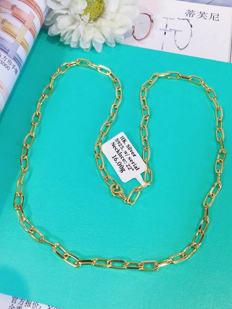 HK setting S925 silver clip necklaces (Category: Necklaces) located in Manila. Submitted by bhelgoldseller2ndaccount (Listing ID 1464358823, Image 2). Description: HK setting S925 silver 900/grams Brandnew.