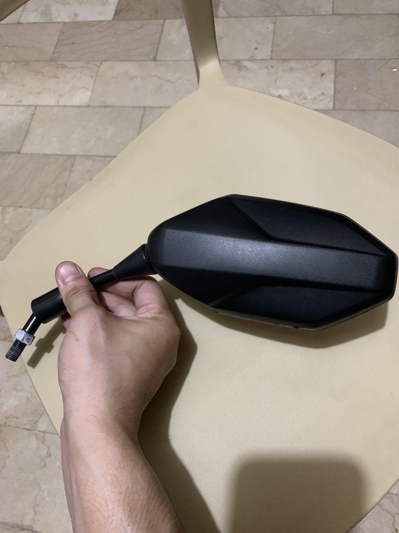 Honda ADV 160 Original Stock Side Mirror (Category: Body Parts and Accessories) located in Pasig City. Submitted by mrsantos7 (Listing ID 1464432344, Image 2). Description: Honda ADV 160 Original Stock Side Mirror ₱1,000/pair – negotiable • Perfect condition, no scratches • Used since January 2026 • Complete left & right • RFS: Nag-upgrade 📩 PM if interested..