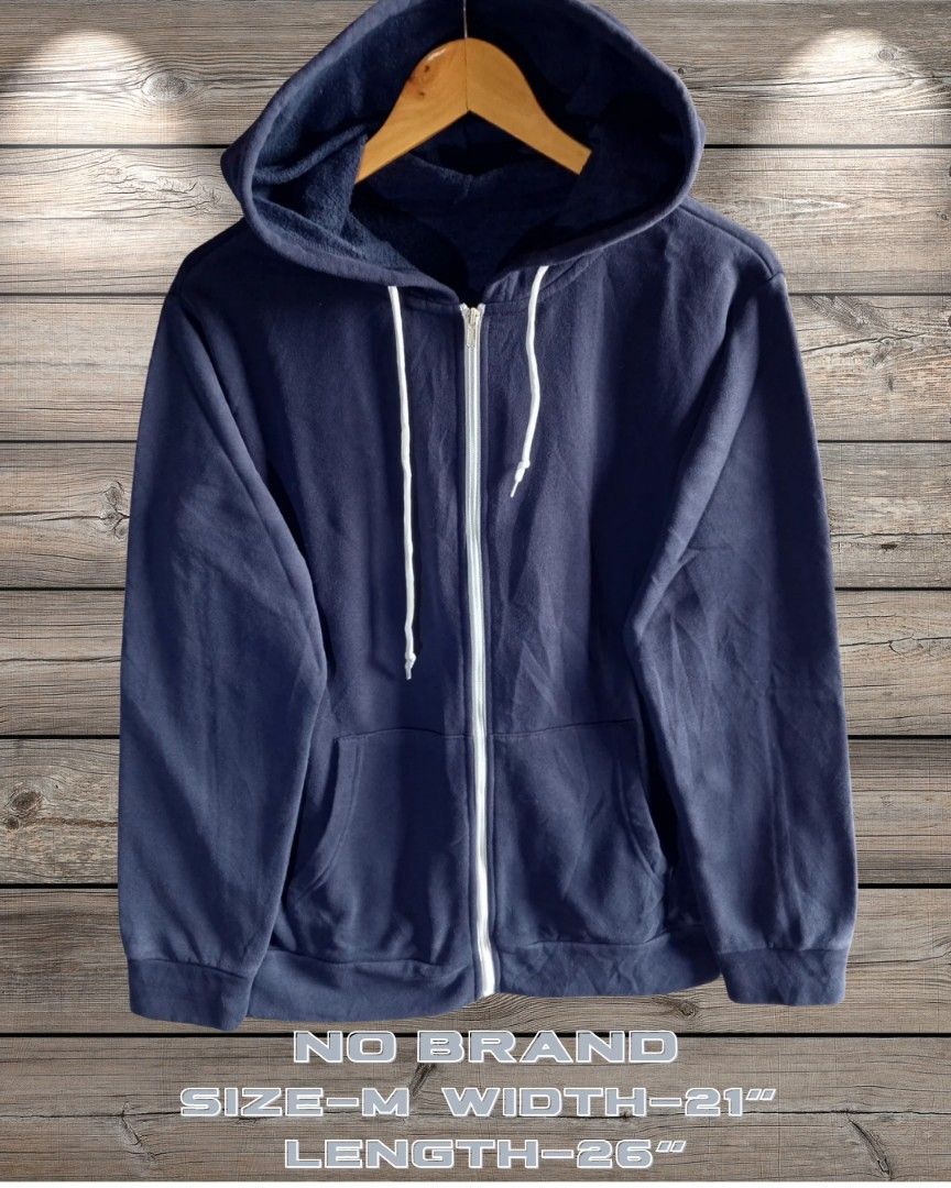 ZIPPER HOODIE JACKET PRELOVED/THRIFTED (Category: Hoodies) located in Taytay. Submitted by ThriftRacks (Listing ID 1464384705, Image 1). Description: Preloved/Thrifted from ukay bale Cut tag brand Hoodie Medium Size Soft Fabric MOD-J&T Express/Lalamove SF shoulder by the buyer Meet up Sanjuan Elem. School Floodway Taytay Rizal only. Payment First Mode of payment-Maya/Gotyme.