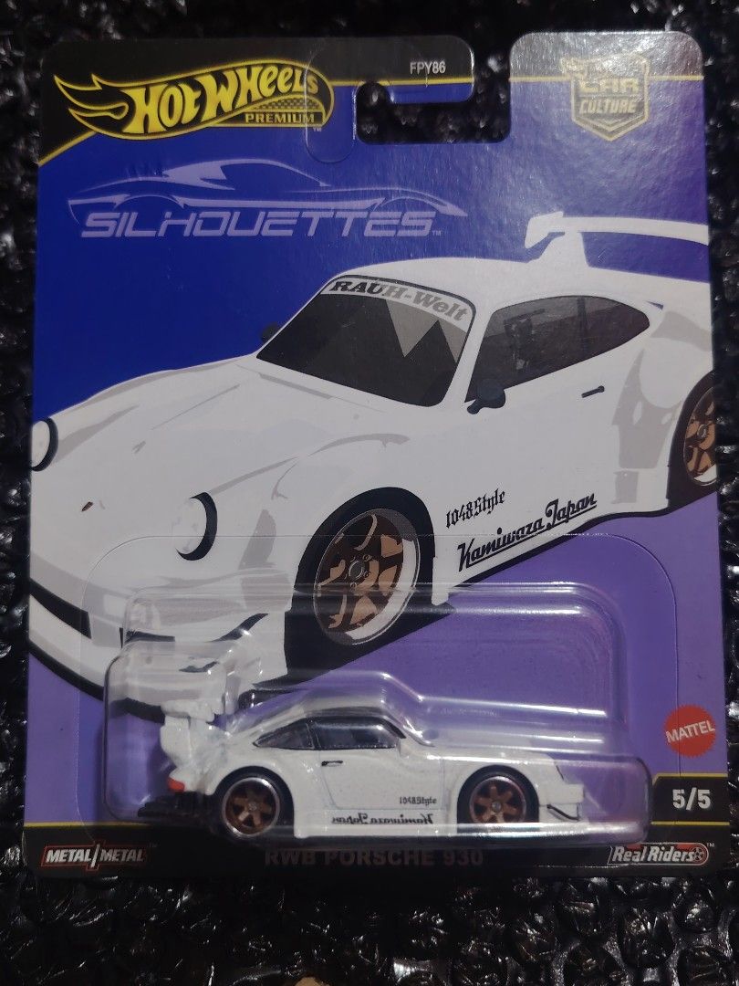Hot Wheels Set (RWB & Redline) (Category: Vehicle & Diecast Models) located in Malabon City. Submitted by leileimniscate (Listing ID 1464413512, Image 2). Description: ・Hot Wheels Honda set — ₱2000 FIXED - Hot Wheels Premium RWB porsche 930 - Hot Wheels Redline Nissan Skyline H/T 2000GT-X (small crack blister) ＷＹＳＩＷＹＧ Rfs: Decluttering need funds MOP 💵 : GCash / Cash (upon meet-up) MOD 🚚 : Lalamove MEET-UP 🤝 : Malabon Citisquare / Fishermall M