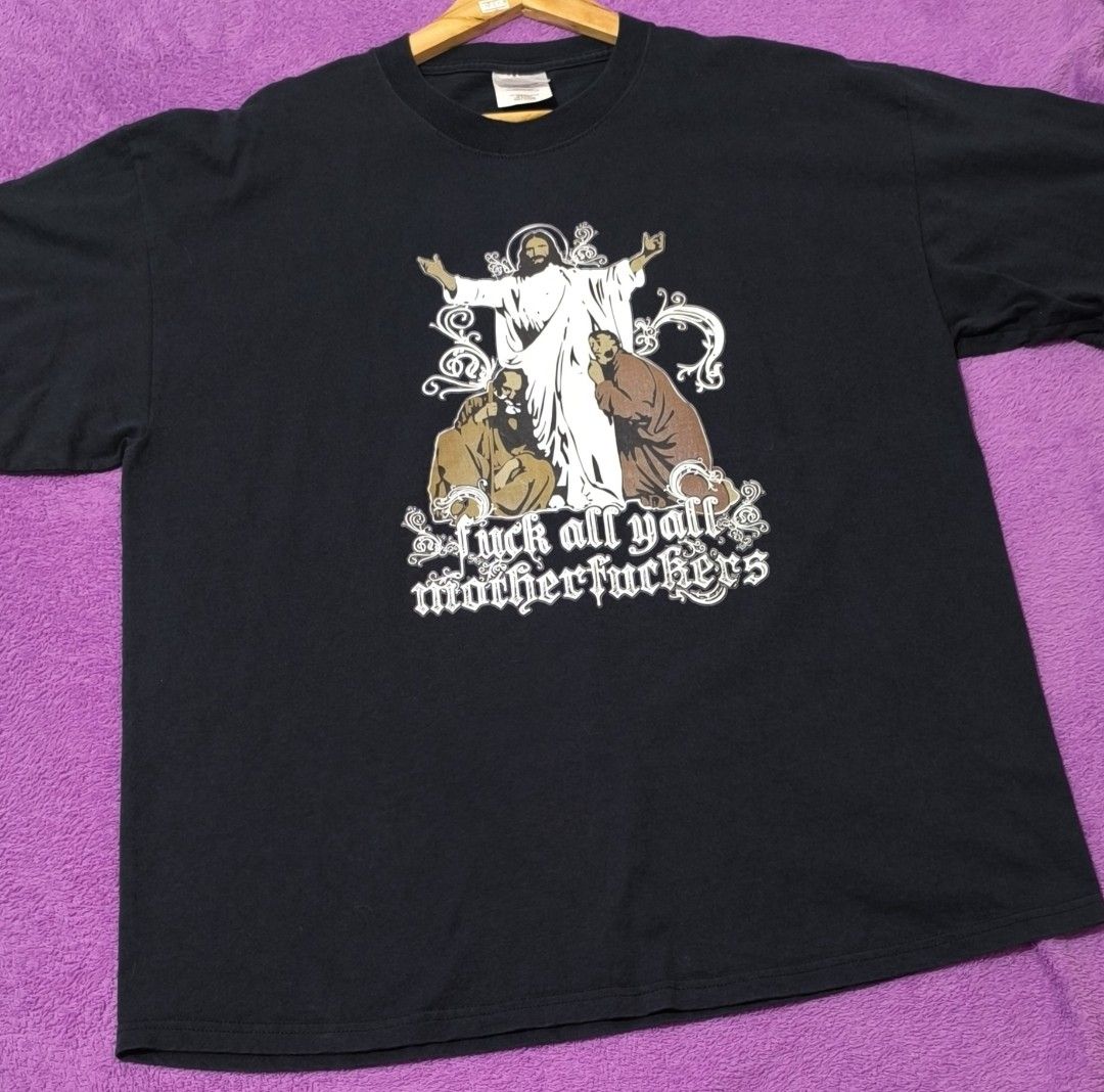 HUMOR JESUS TEE (Category: Tshirts & Polo Shirts ) located in Dumaguete. Submitted by nostaldripph (Listing ID 1464405271, Image 1). Description: PORT N COMPANY TAG 22.5*29.5.