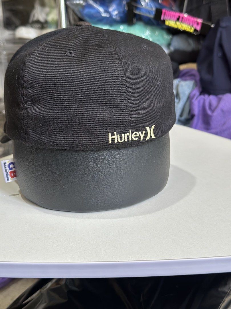 Hurley Flexfit Black Cap (Category: Caps & Hats) located in Daet. Submitted by thrifthings2018 (Listing ID 1464409476, Image 3). Description: - Black Hurley cap - Flexfit technology for a comfortable fit - Iconic Hurley logo embroidered on the front - Hurley name embroidered on the back - Ideal for everyday wear - Comfortable and stylish - Price is firm.