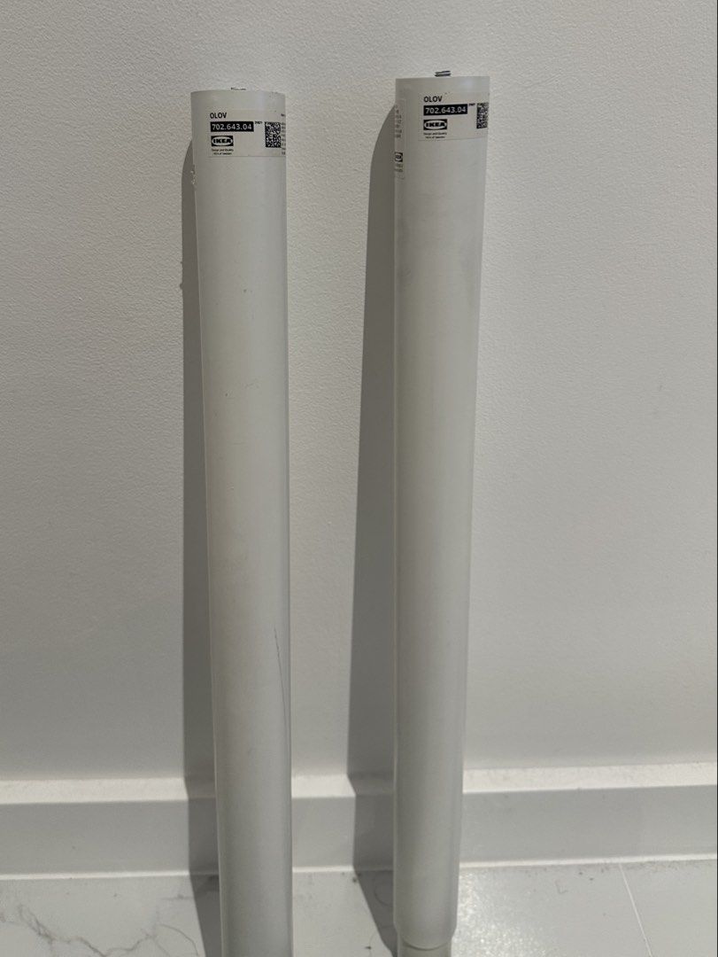 IKEA LAGKAPTEN Tabletop with OLOV Legs (Category: Tables & Sets) located in Manila. Submitted by miumusee (Listing ID 1464404724, Image 2). Description: •IKEA LAGKAPTEN Tabletop •Color: White • Dimensions: 120cm x 60cm • Includes 2 OLOV Adjustable Legs •Ideal for use as a desk or dining table •photos of the flaws are included in the listing (small chipped areas & inflamed wet spot) •RFS: want to downsize furniture •buyer will be the one to should