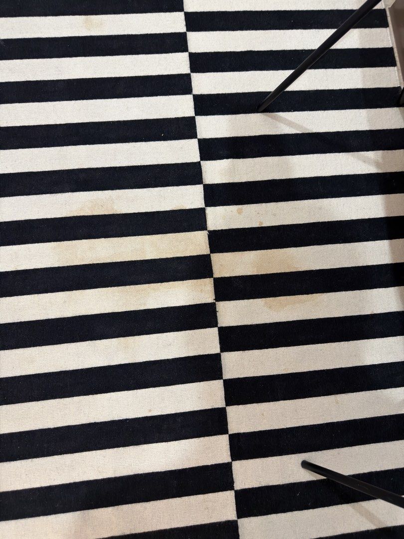 IKEA STOCKHOLM RUG (Category: Carpets, Mats & Flooring) located in Makati City. Submitted by nieller (Listing ID 1464543189, Image 2). Description: - In a presentable condition. - Has a few stain, needs deep cleaning. - 170cm x 240cm.