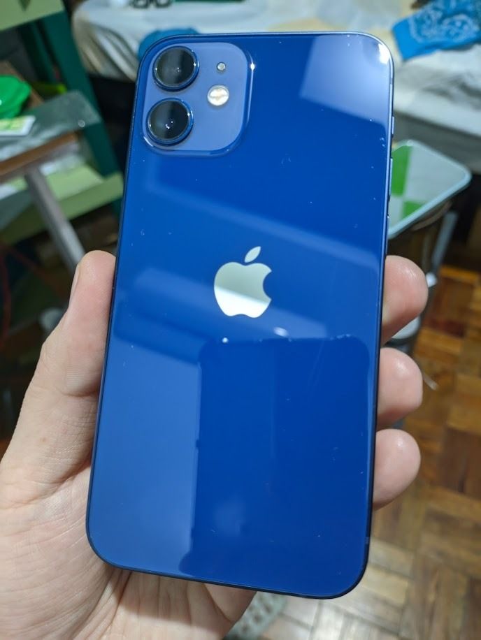 iPhone 12 Mini 128GB Factory Unlocked Blue (Category: Other Mobile & Gadget Accessories) located in Quezon City. Submitted by Mr.Skyler (Listing ID 1464566772, Image 2). Description: FOR ONLY 12K PRICE GUARANTEED NO ISSUES AT ALL FACE ID AND TRUE TONE WORKING around 98% smoothness overall STILL PRESENTABLE NEVER BEEN OPENED OR REPAIRED 84% BATTERY HEALTH STILL ORIGINAL BATTERY EXCELLENT BATTERY LIFE FACTORY UNLOCKED OPENLINE TO ALL NETWORKS LATES