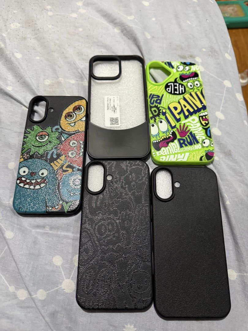 iPhone 16 Plus Cases (Category: Cases & Sleeves) located in Manila. Submitted by ma_mm (Listing ID 1464527988, Image 1). Description: TAKE ALL FOR 250 LAHAT ONCE OR TWICE LANG NAGAMIT FOR IPHONE 16 Plus.
