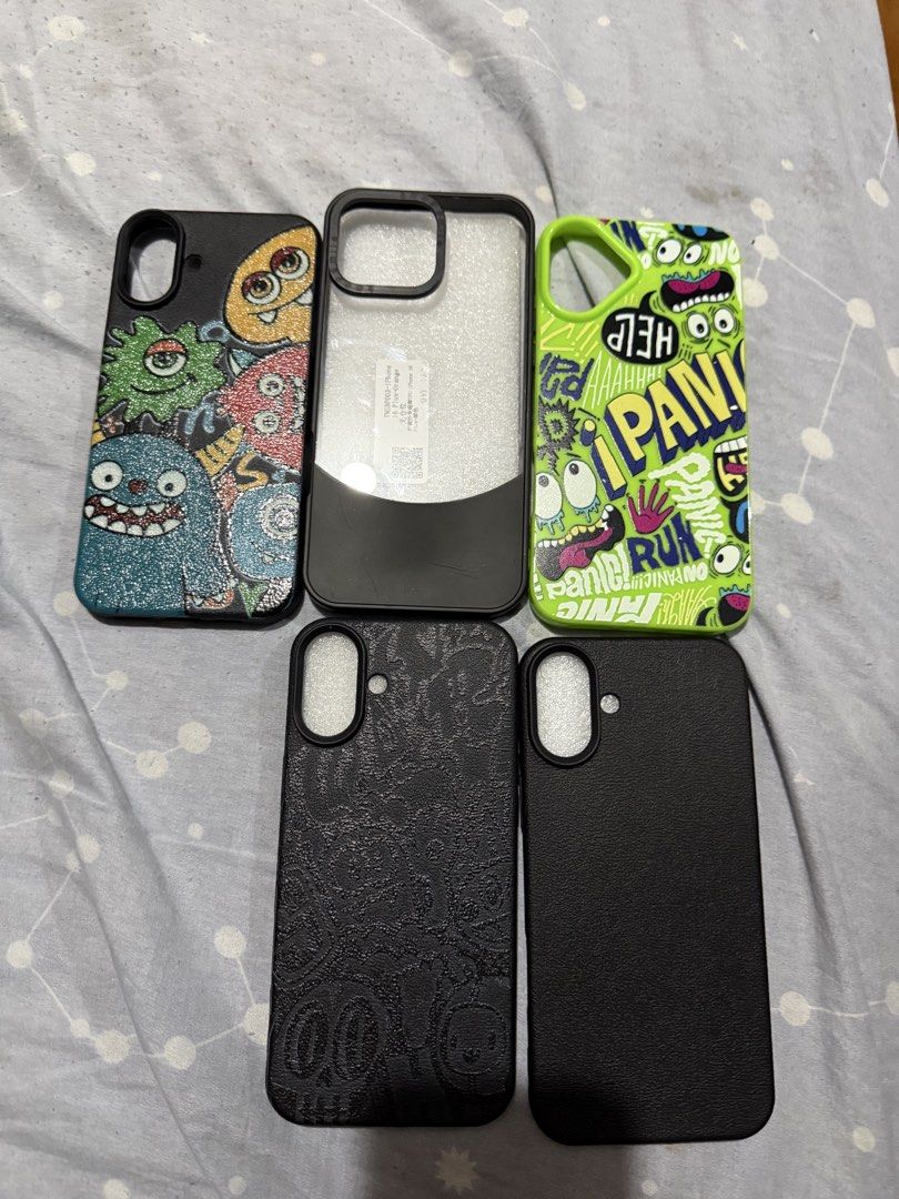 iPhone 16 Plus Cases (Category: Cases & Sleeves) located in Manila. Submitted by ma_mm (Listing ID 1464527988, Image 2). Description: TAKE ALL FOR 250 LAHAT ONCE OR TWICE LANG NAGAMIT FOR IPHONE 16 Plus.