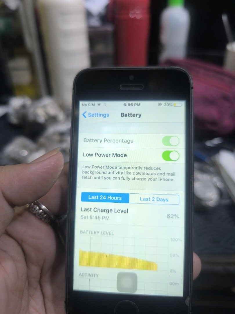 Iphone 5s (Category: iPhone SE Series) located in Del Monte. Submitted by coolstar.a603f8 (Listing ID 1464568108, Image 2). Description: Naka stock lang Hindi na ginagamit. Test all you want!.