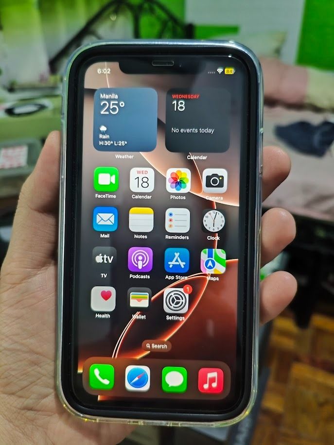 iPhone XR 128GB Black from Smart (Category: Other Mobile & Gadget Accessories) located in Quezon City. Submitted by Mr.Skyler (Listing ID 1464567026, Image 1). Description: FOR ONLY 9.5K PRICE CAME FROM SMART SMART, TNT, PLDT ANG SIM NA PWEDE around 98% smoothness overall STILL PRESENTABLE 75% BATTERY HEALTH STILL ORIGINAL BATTERY DELIVERY VIA LALAMOVE/GRAB OR MEETUPS LRT 1 ROOSEVELT WALTERMART MUNOZ SM NORTH TRINOMA Selling Apple iPhone XR 128GB