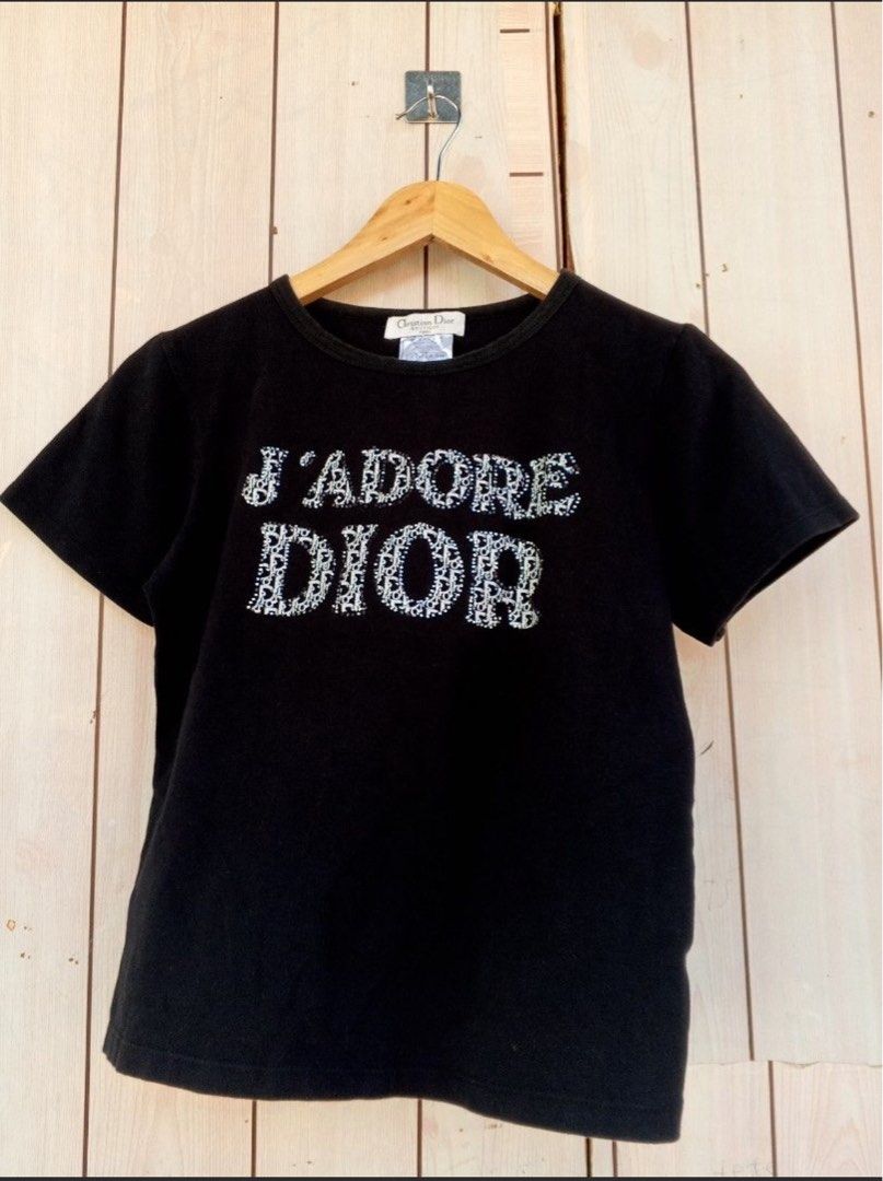 J dior knttied (Category: Shirts) located in Manila. Submitted by y2karchive (Listing ID 1464447862, Image 1). Description: Authentic Meduim size Good condition No flaws Check deta.