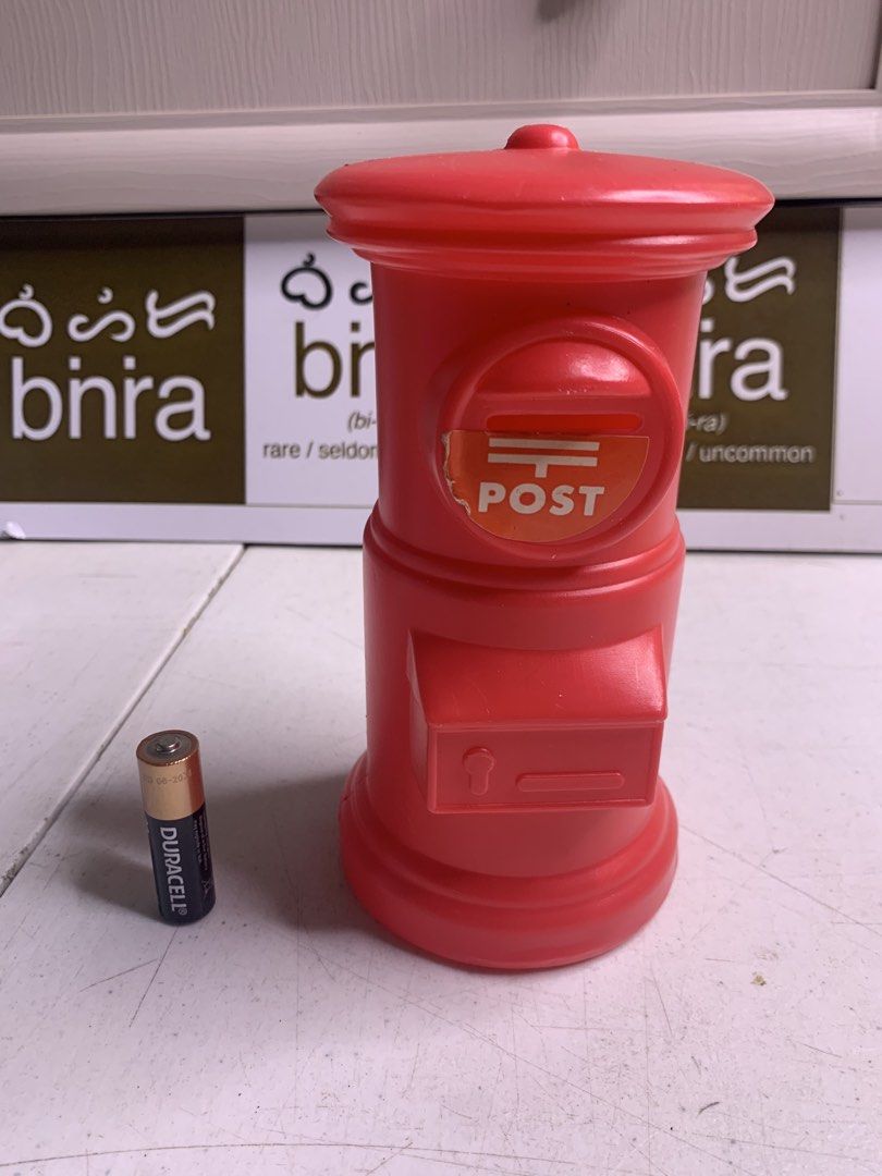 Japan Mail Post - Coin Bank - Plastic (Category: Other Merchandise) located in Carmona. Submitted by bihira (Listing ID 1464379647, Image 1). Description: Japan Mail Post - Coin Bank - Plastic - WYSIWYG - No cracks / no crease.