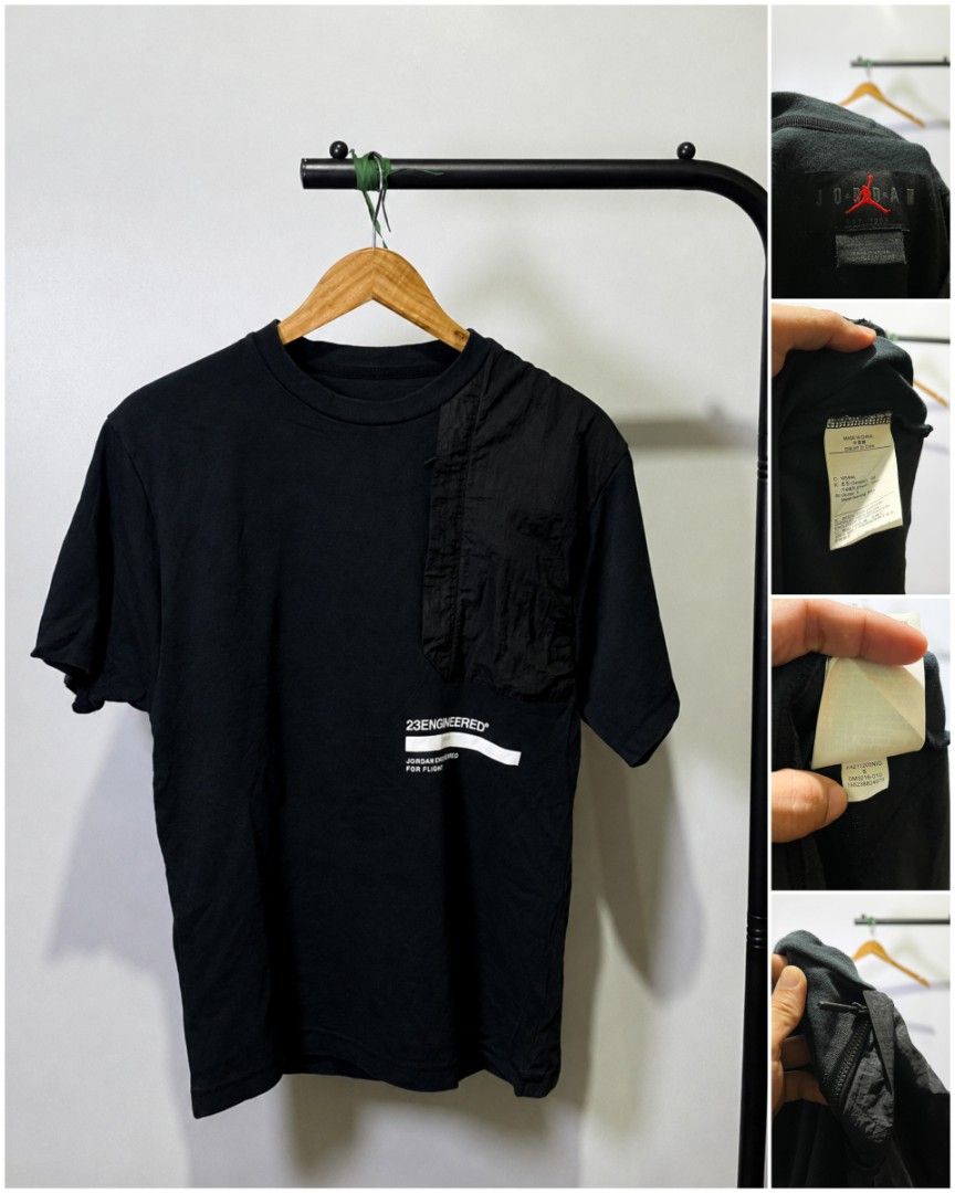 JORDAN 23 ENGINEERED ATHLEISURE SHIRT (Category: Tshirts & Polo Shirts ) located in Davao. Submitted by nmd.archives (Listing ID 1464484133, Image 1). Description: Small on tag 19.5 x 27 (fits medium) Color rate and condition: 9.5/10 No issue.